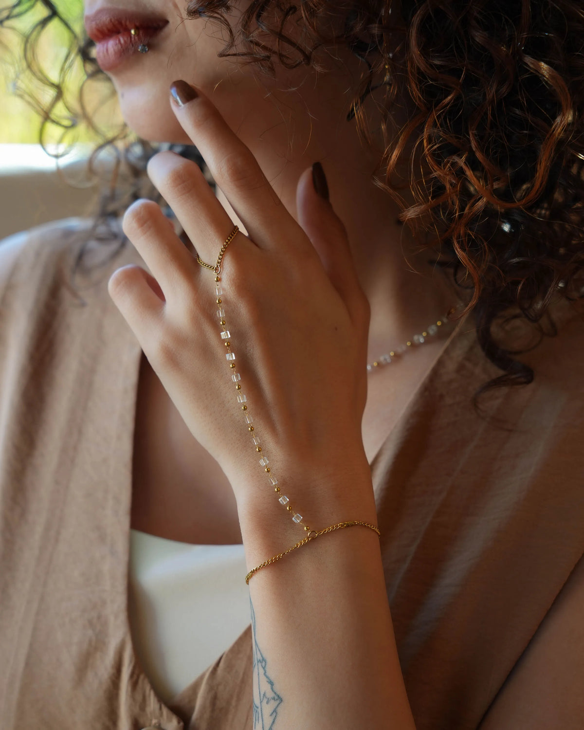 Hypatia Hand Chain