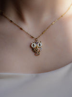 Wise Owl Pendant Necklace